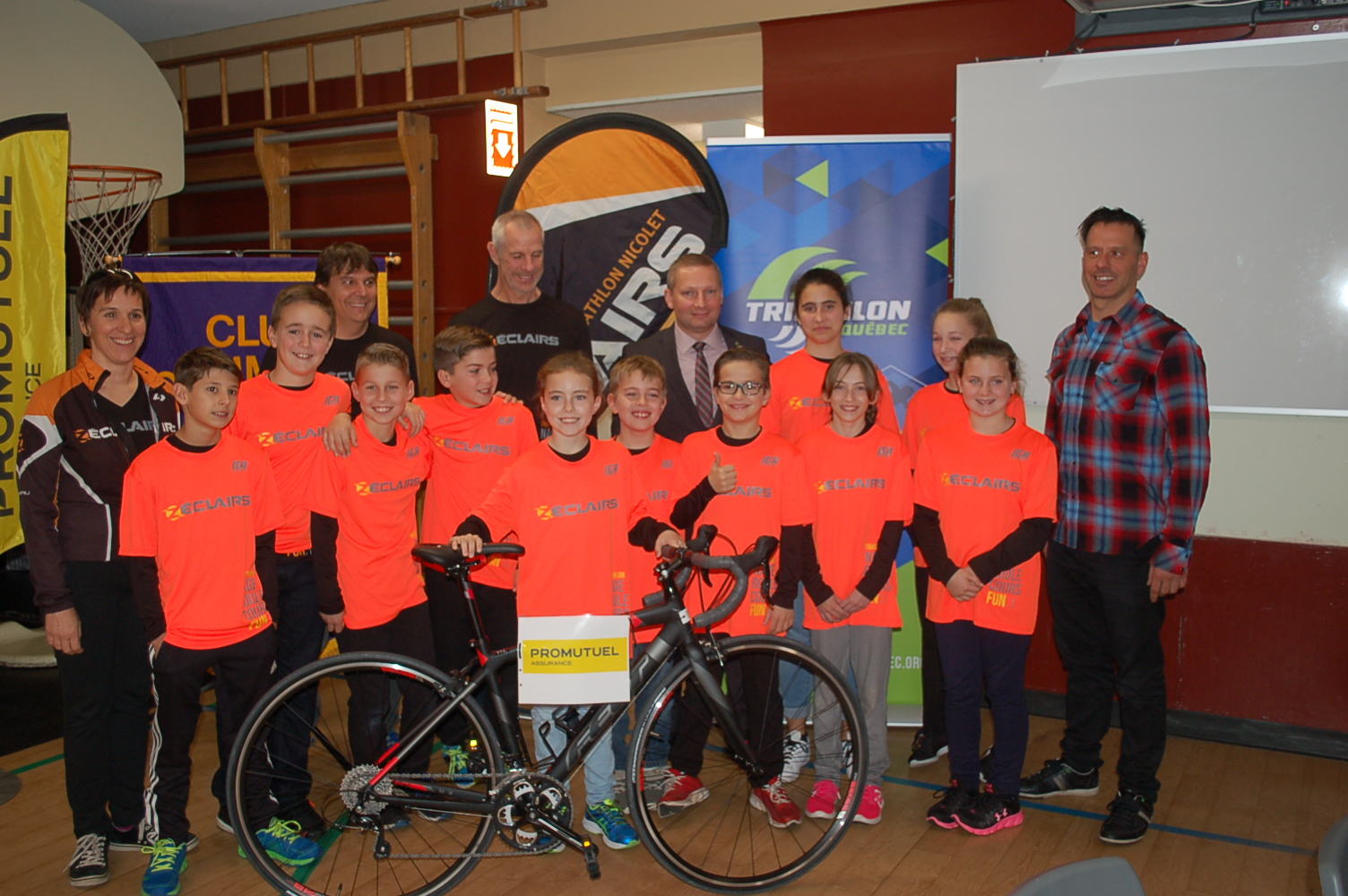 Un programme de triathlon à BaieduFebvre Le Courrier Sud