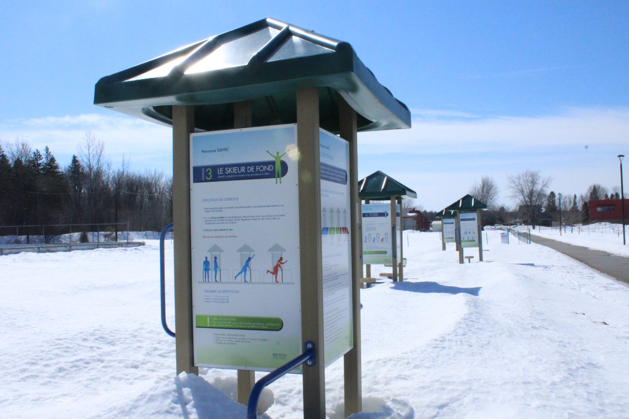 Un parcours santé embelli à DeschaillonssurSaintLaurent Le