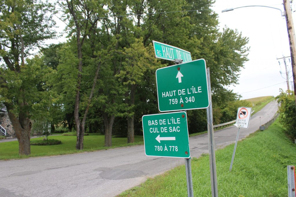 SainteMonique rénovera 4 km du rang du Hautdel'Île Le Courrier Sud