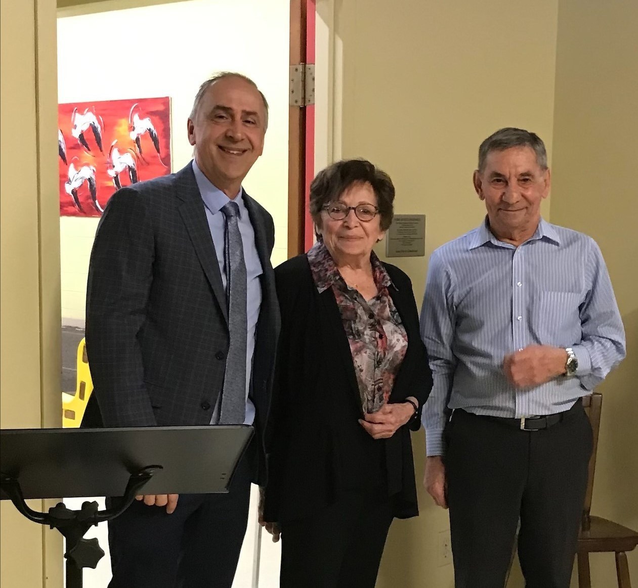 BaieduFebvre inaugure la salle Émilien Précourt Le Courrier Sud