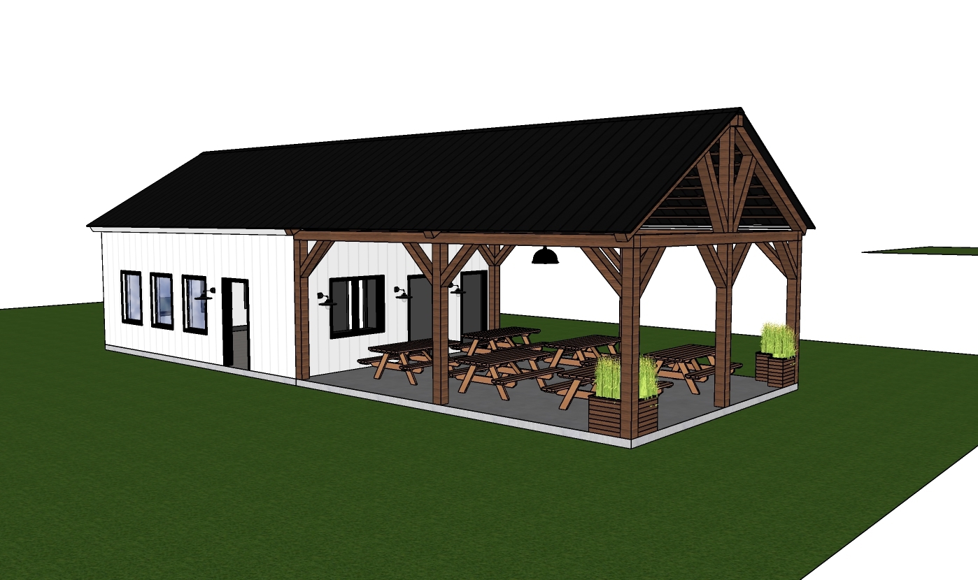 SainteCéciledeLévrard se dote d'un nouveau parc municipal Le