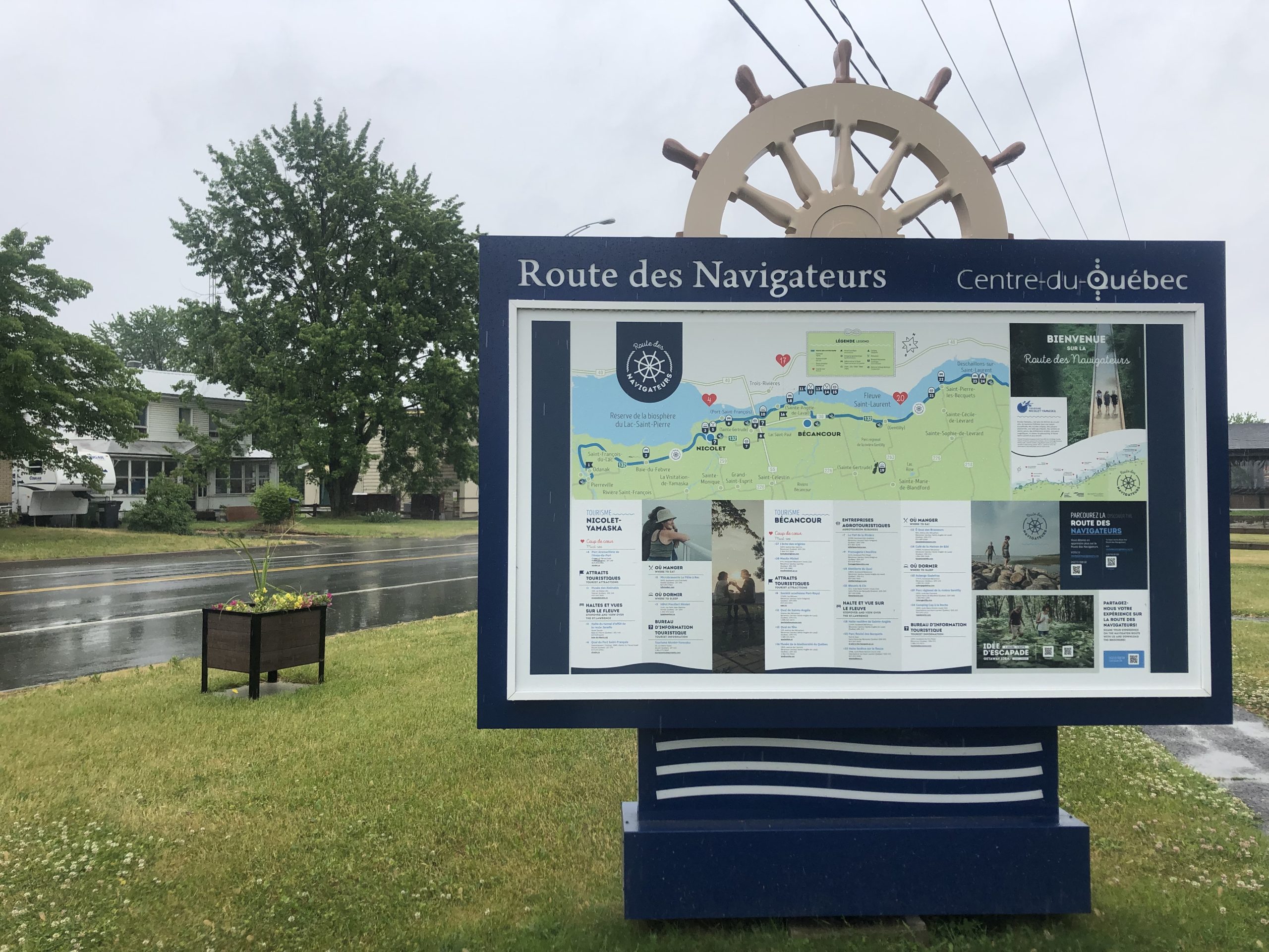 La Route des Navigateurs prolongée jusqu'à SaintFrançoisduLac Le