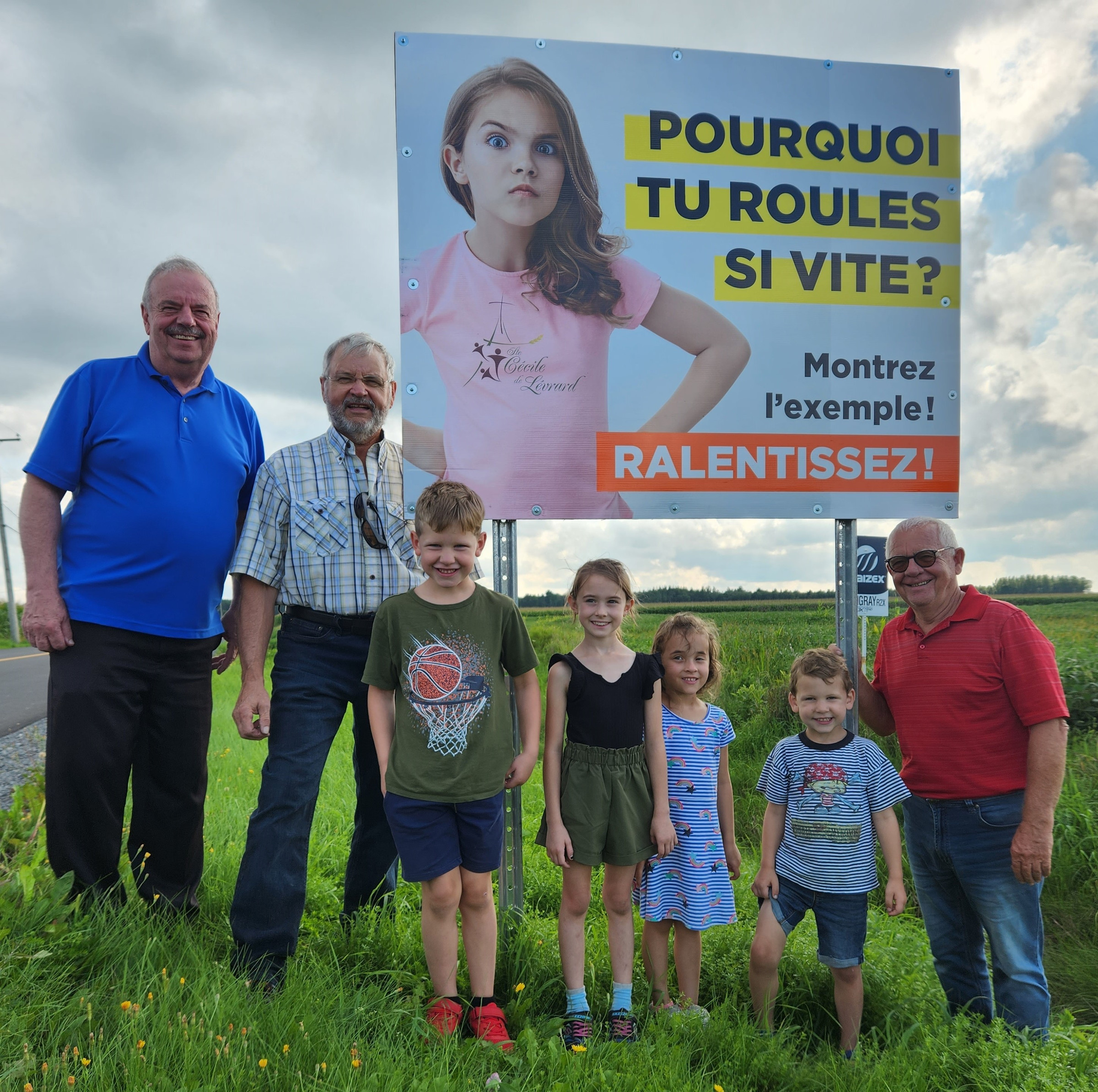 La sécurité des enfants prime sur les routes de SainteCécilede