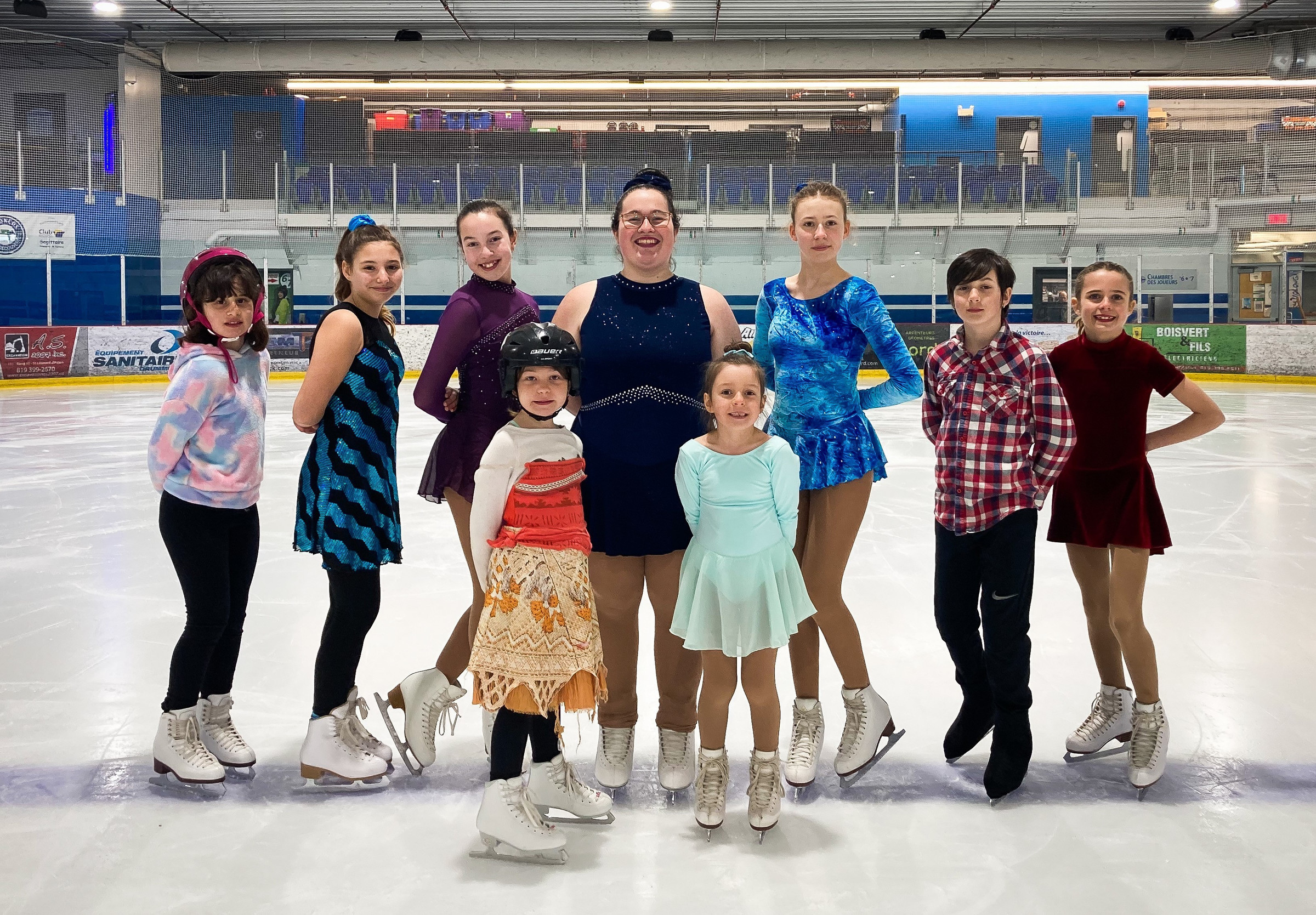 Le patinage artistique fait peau neuve à SaintLéonardd'Aston Le