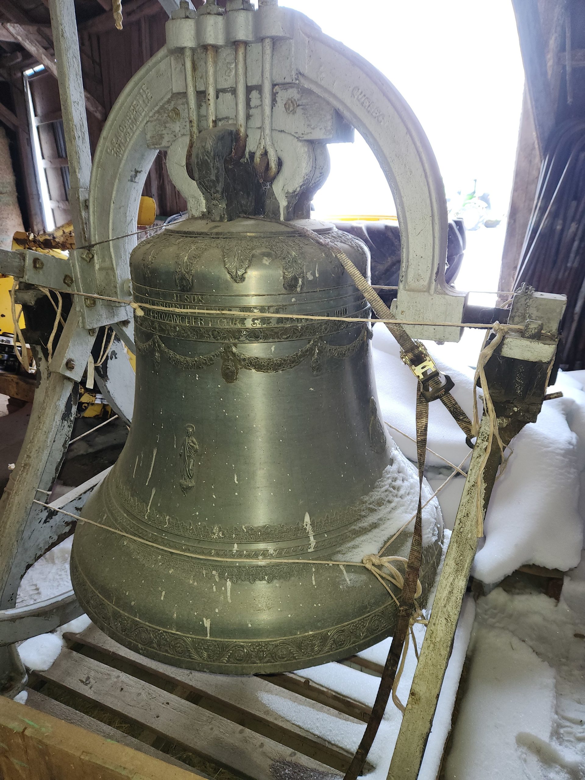 SainteCéciledeLévrard préservera et mettra en valeur les cloches de