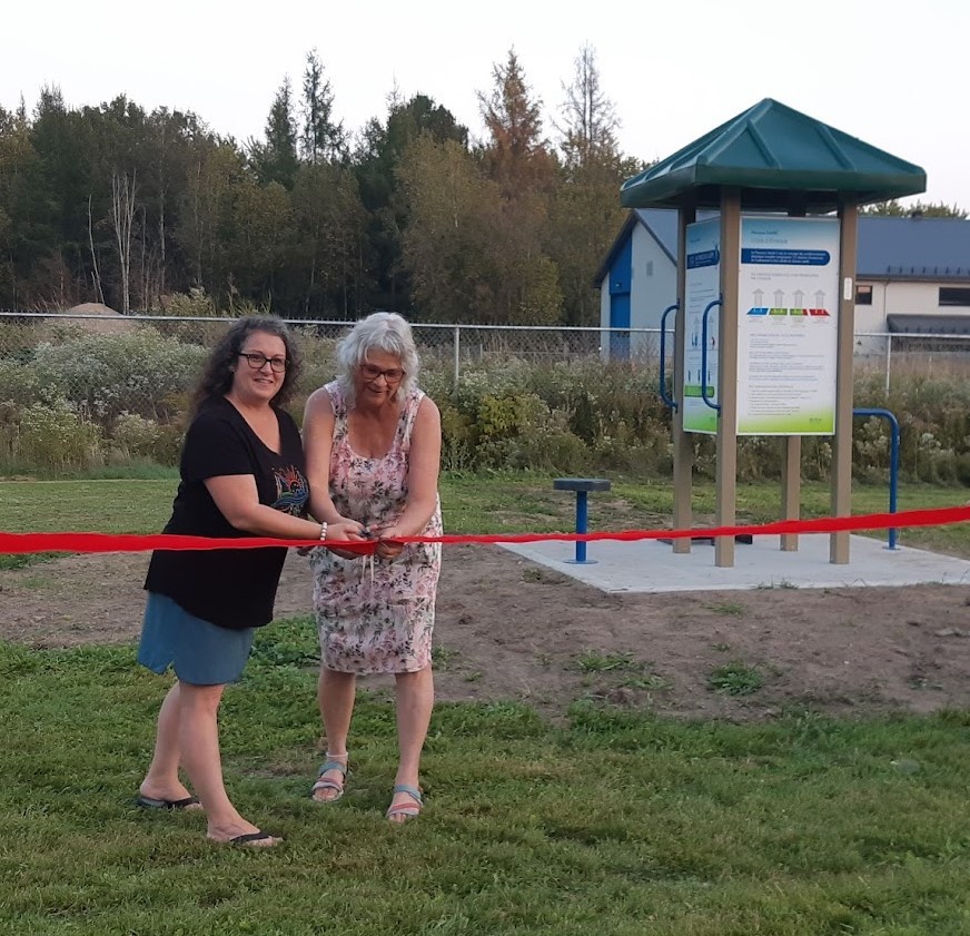 SainteMariedeBlandford inaugure ses stations d'exercices Le