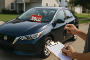Achat voiture clés contrat signé