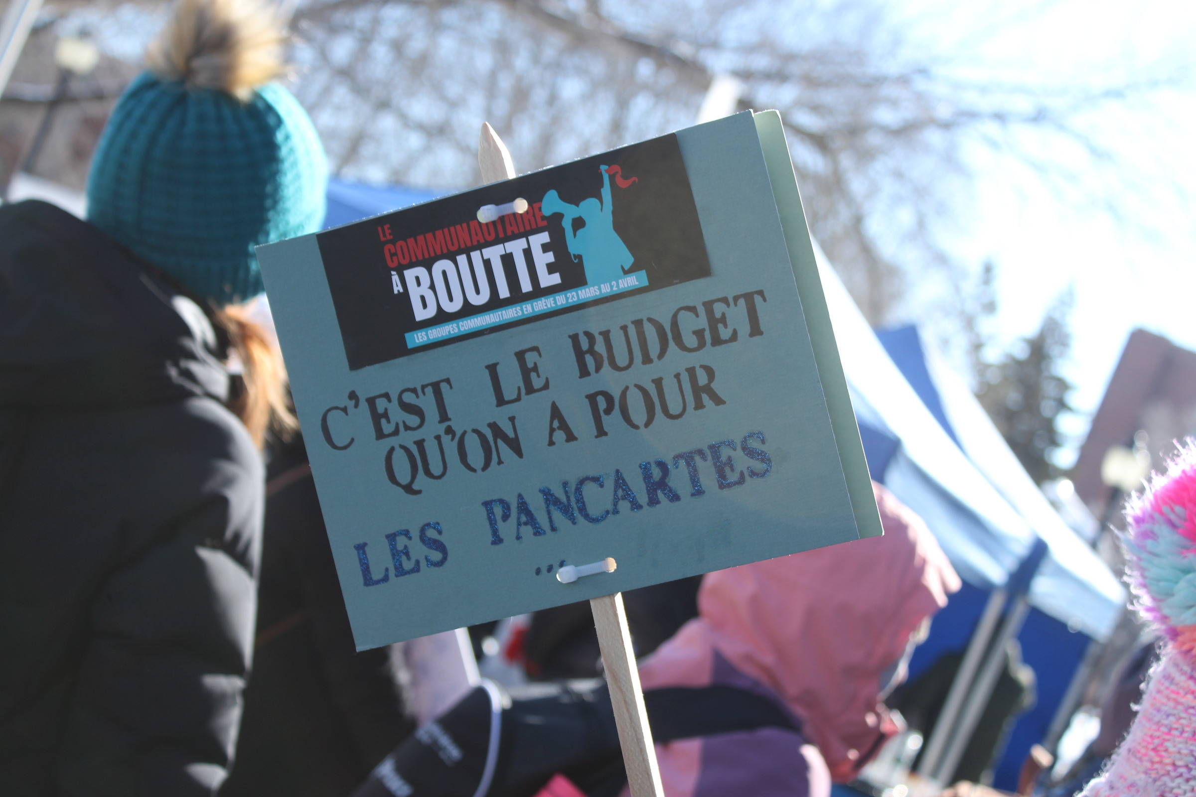 Le communautaire à boutte : une marche nationale pour exiger des engagements politiques concrets